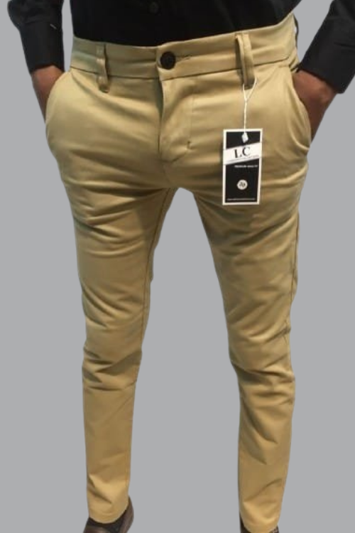 Men’s Cotton Chino Dark Camel