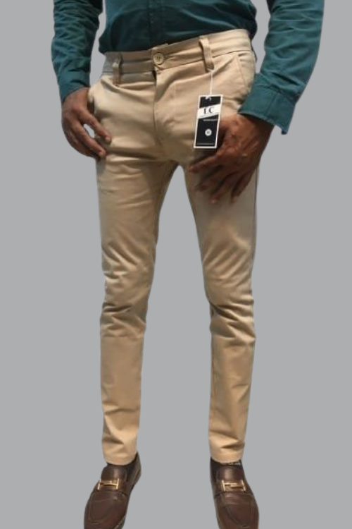 Men’s Cotton Chino Light Camel