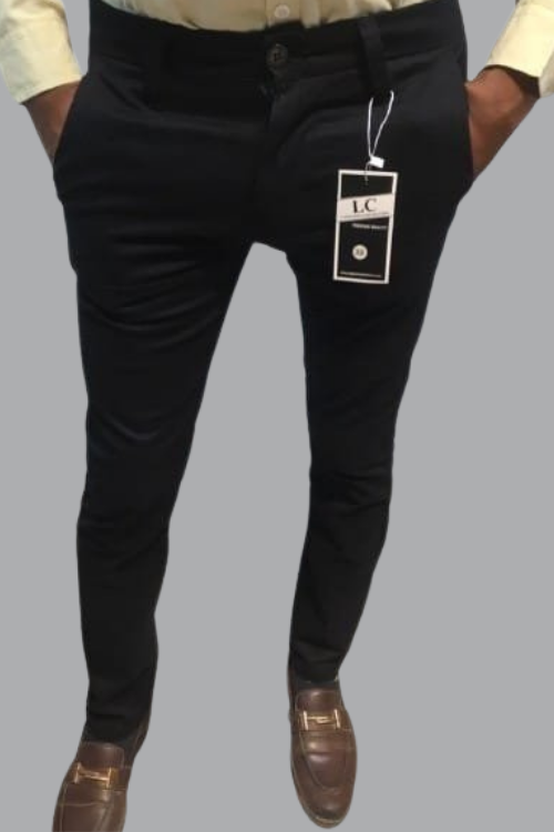 Men’s Cotton Chino Black