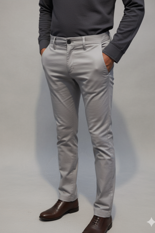 Men’s Cotton Chino Grey