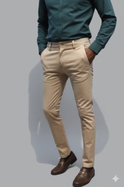 Men’s Cotton Chino Light Camel