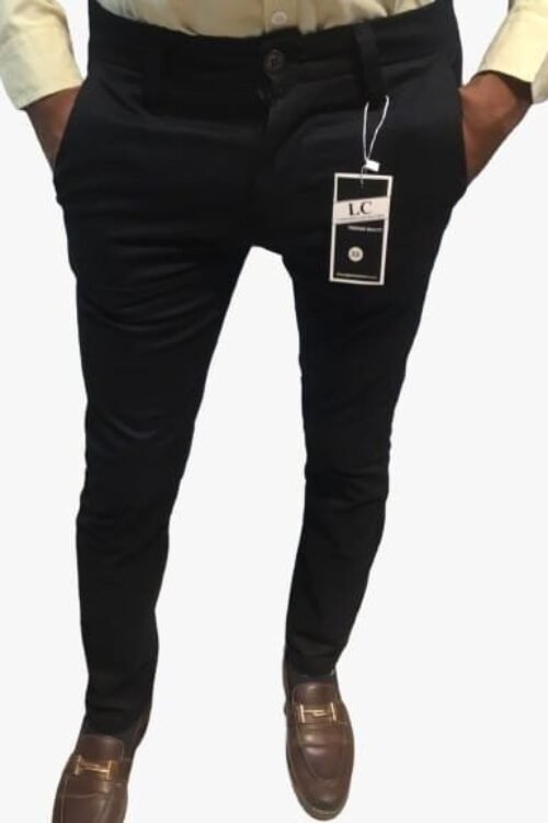 Men’s Cotton Chino Black
