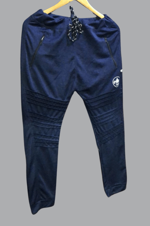 Soft Plain Navy Blue Trouser