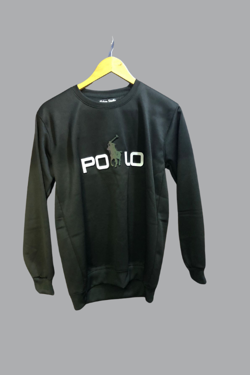 Sweat shirt fleece Black