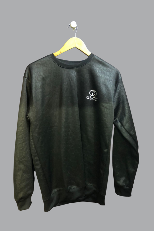 Sweat shirt fleece Shine Black