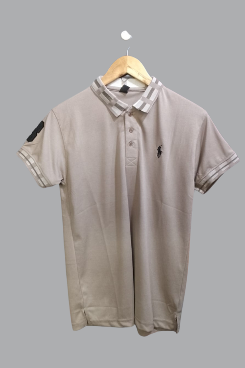 Regular Fit Foan Spandex Polo T-Shirt