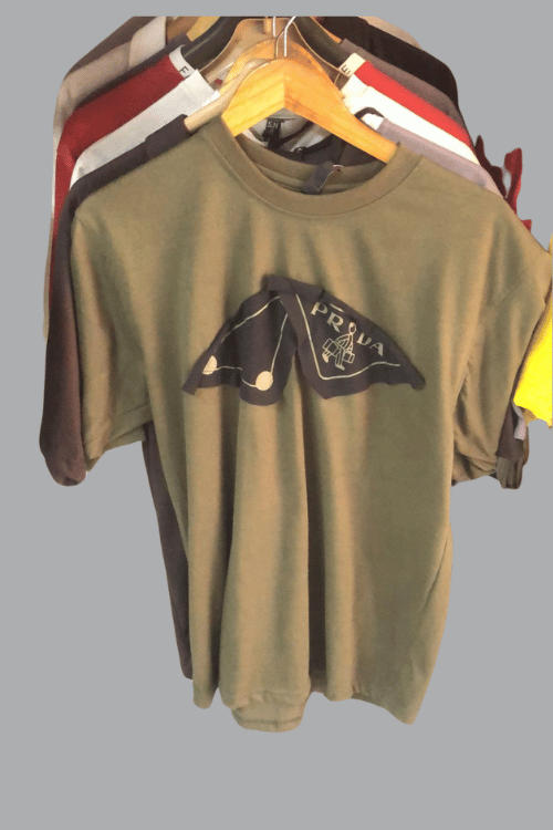 Drop Shoulder Mehdi Green Tshirt